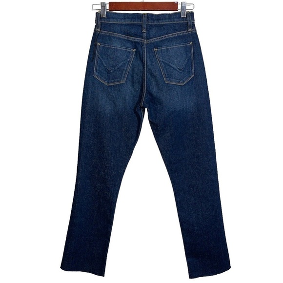 Hudson Holly High Rise Crop Straight Jeans 24 - Picture 6 of 11